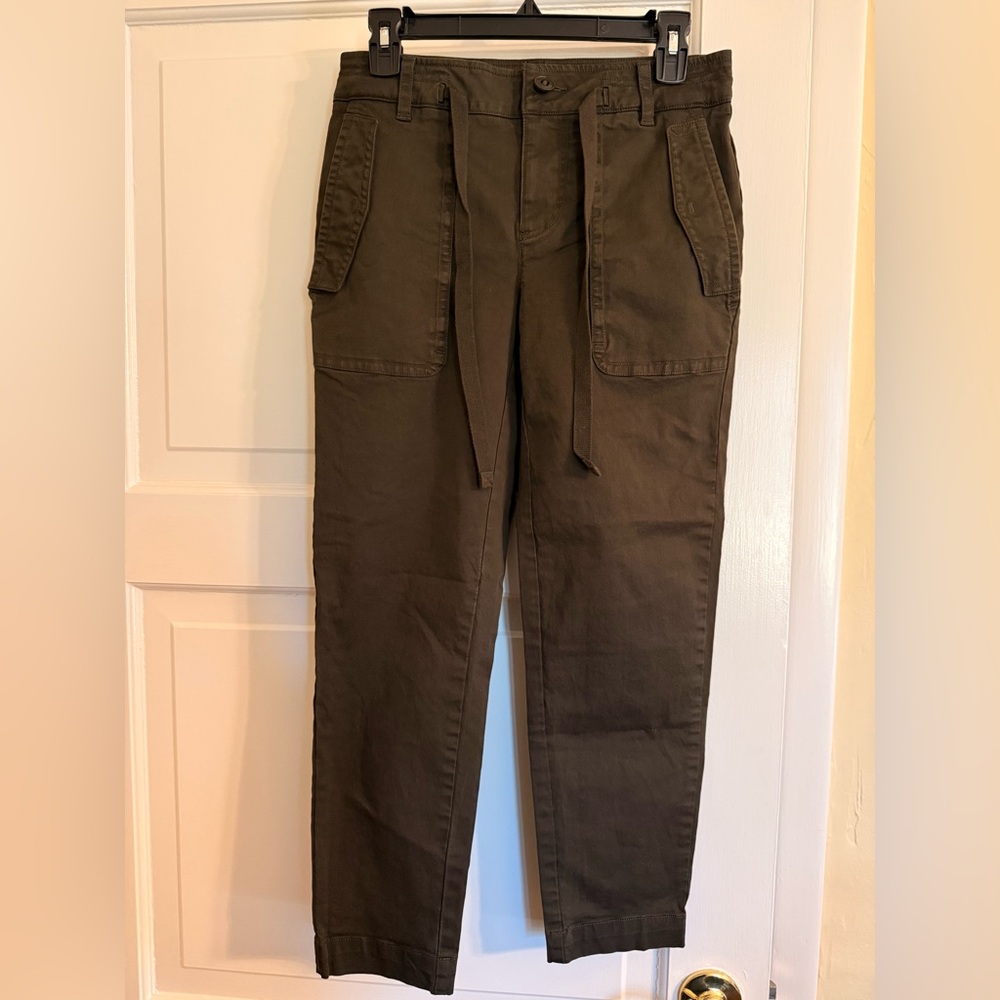 Vince Women's Olive Cargo Pants